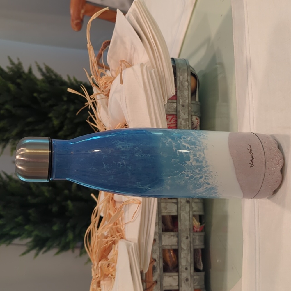 Aluminum Water Bottle With Screw Top Lid